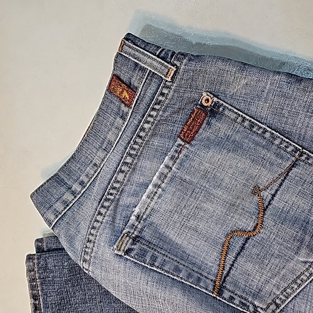 7 For All Man Kind Flare Jeans